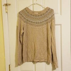 Merona fair isle sweater